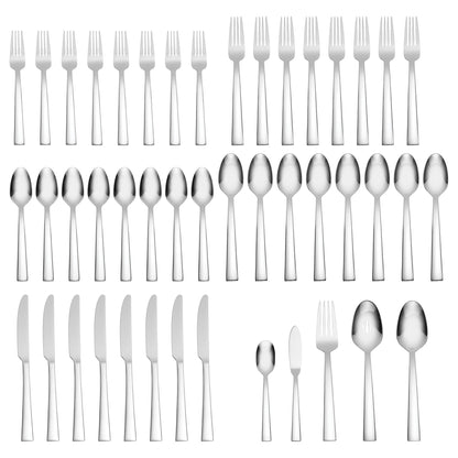 Madison Ave 45-Piece Flatware Set