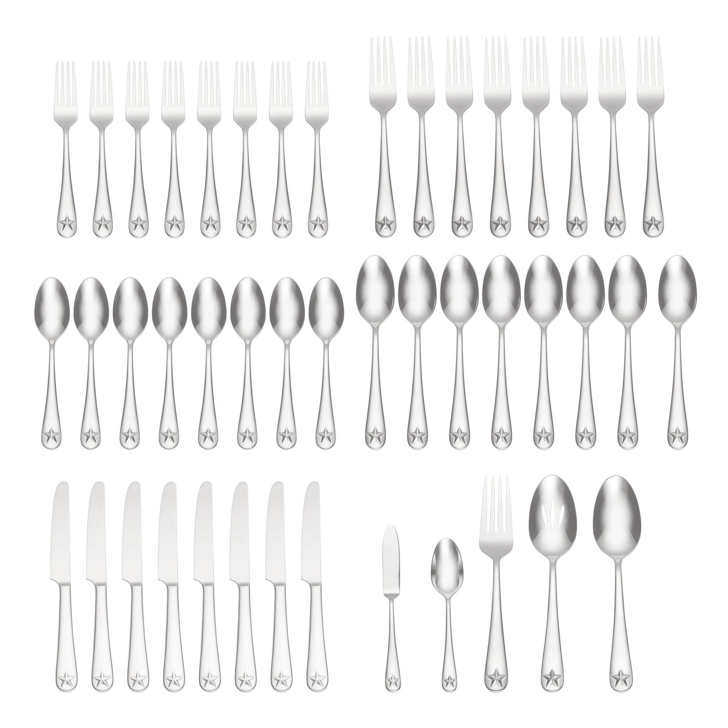 Tindra 45-Piece Flatware Set