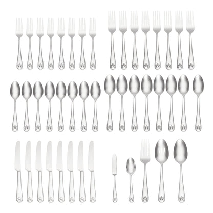 Tindra 45-Piece Flatware Set