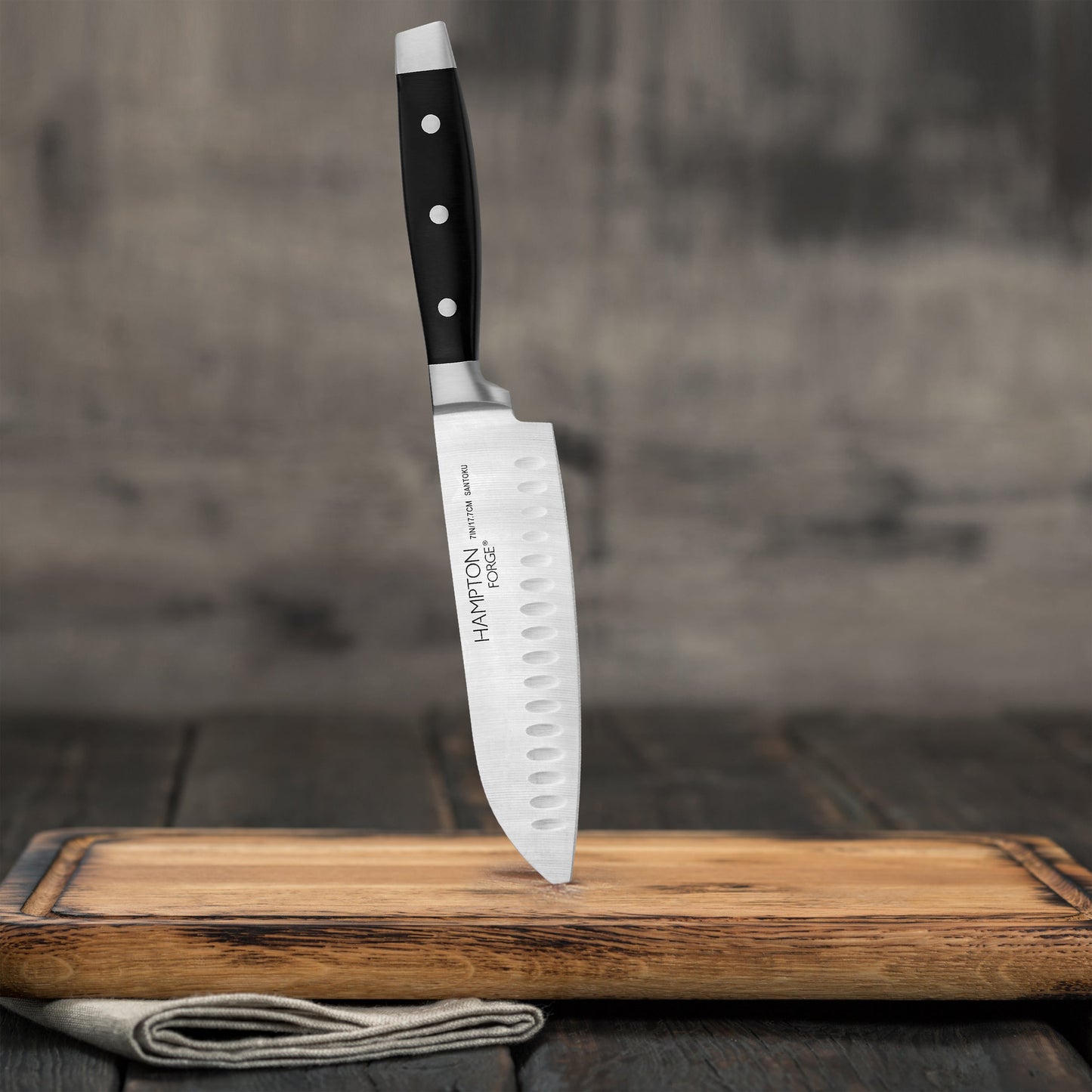 Continental 7" Santoku Knife with Blade Guard
