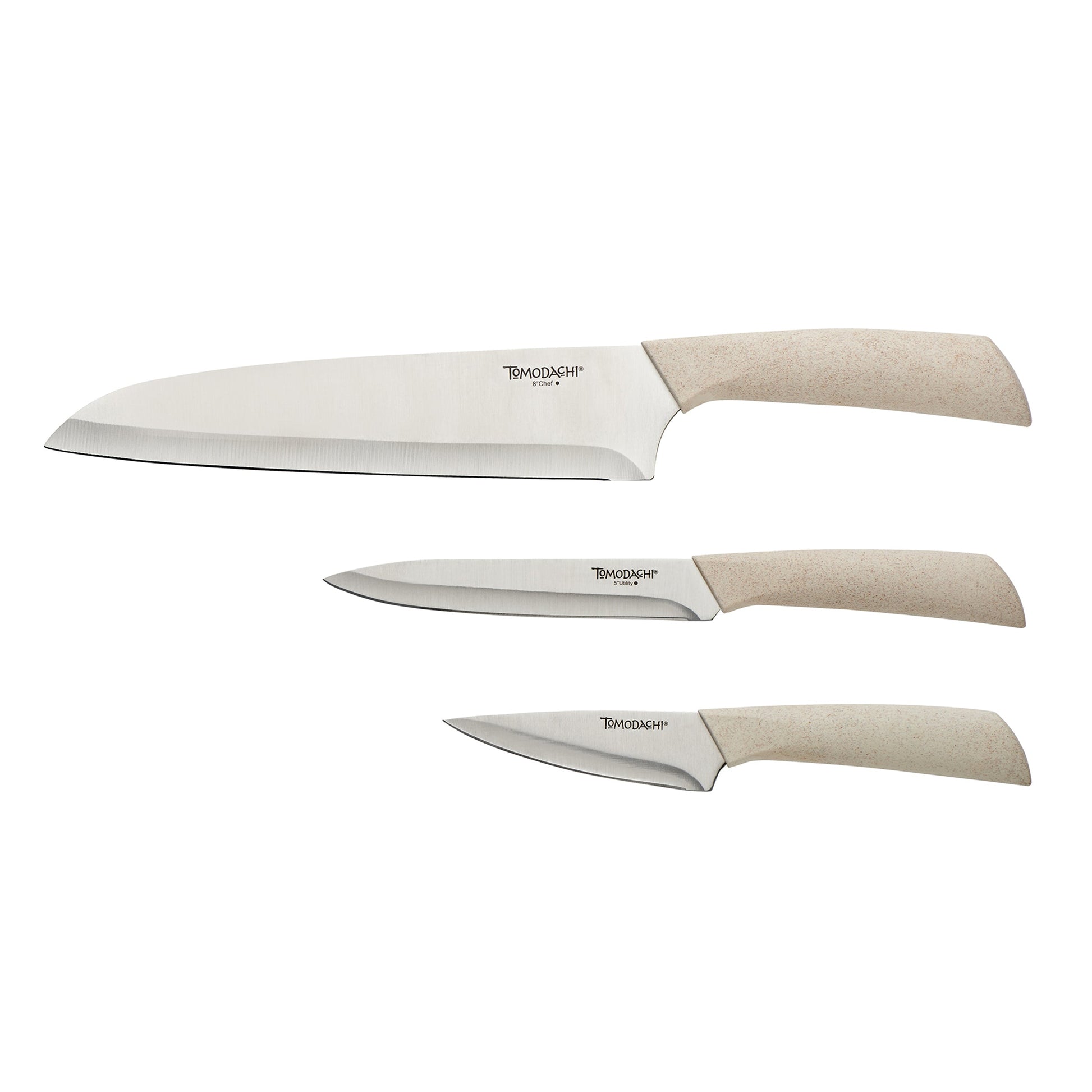 Harvest 3-Piece Cutlery Set with Blade Guards