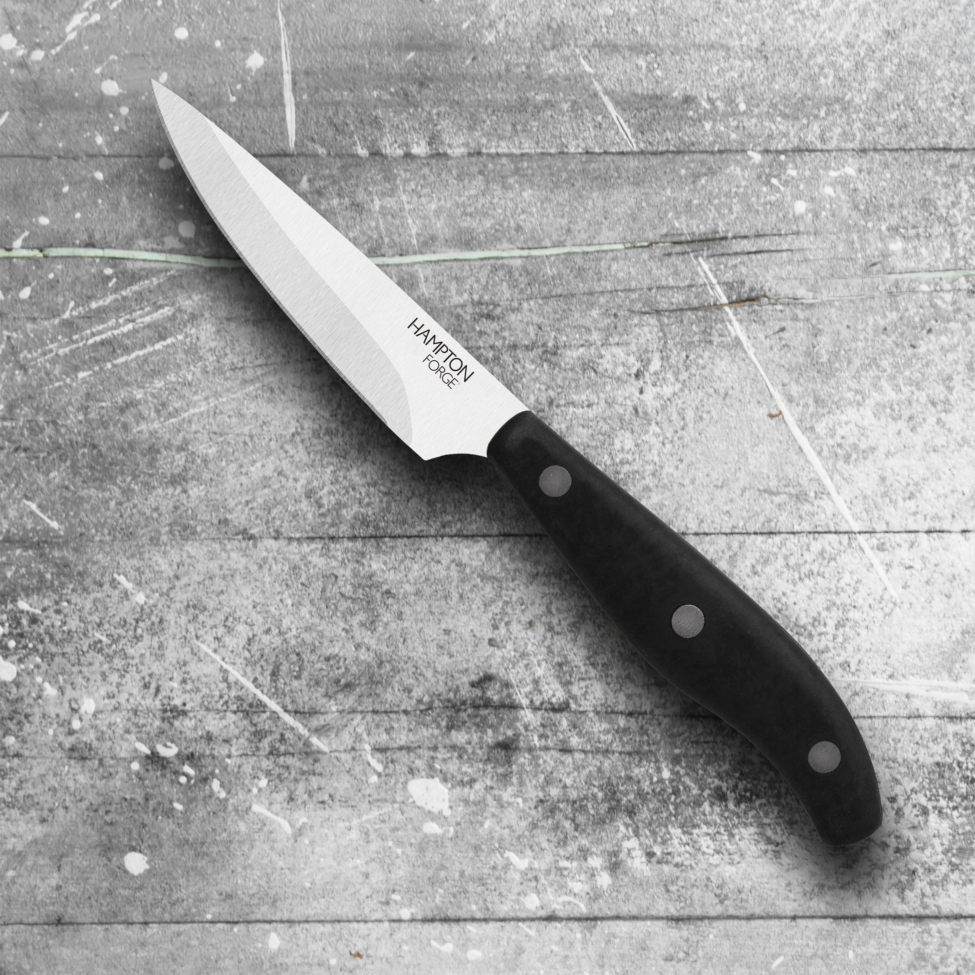 Magna Black 3.5" Paring Knife with Blade Guard