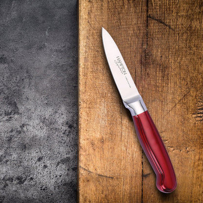 Rorik Red 3.5" Paring Knife with Blade Guard