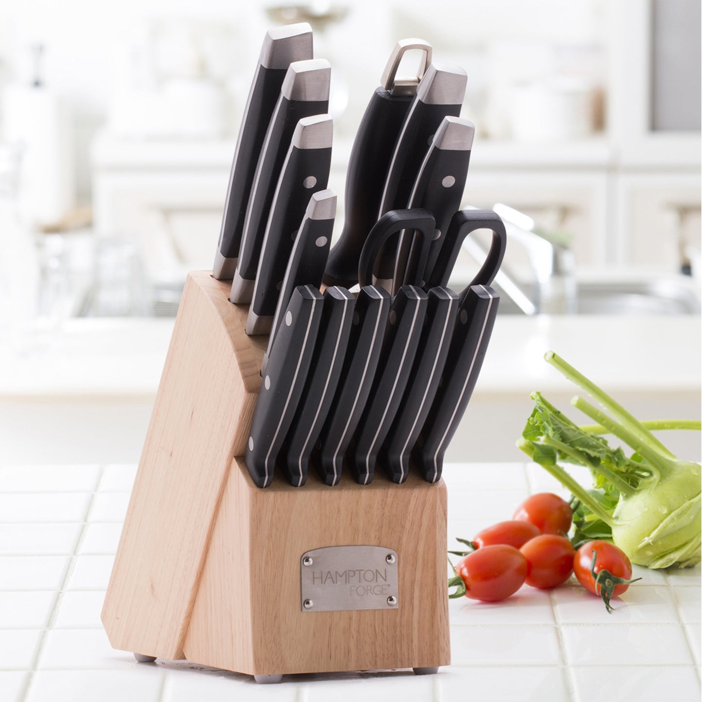 Continental 15-Piece Cutlery Block Set