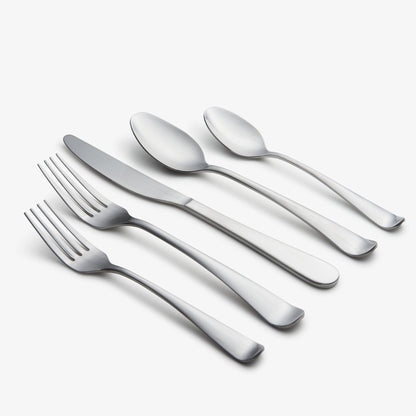 Rhiannon Satin 20-Piece Flatware Set
