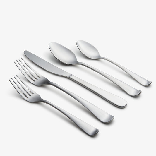 Rhiannon Satin 20-Piece Flatware Set