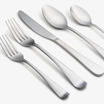 Rhiannon Satin 20-Piece Flatware Set