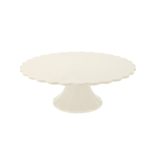 Bamboo Cream Small Cake Stand