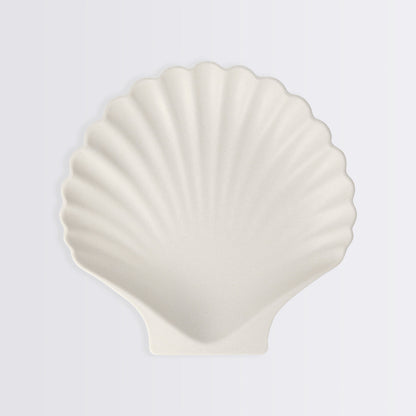 Bamboo Natural Shell Plates, Set of 6