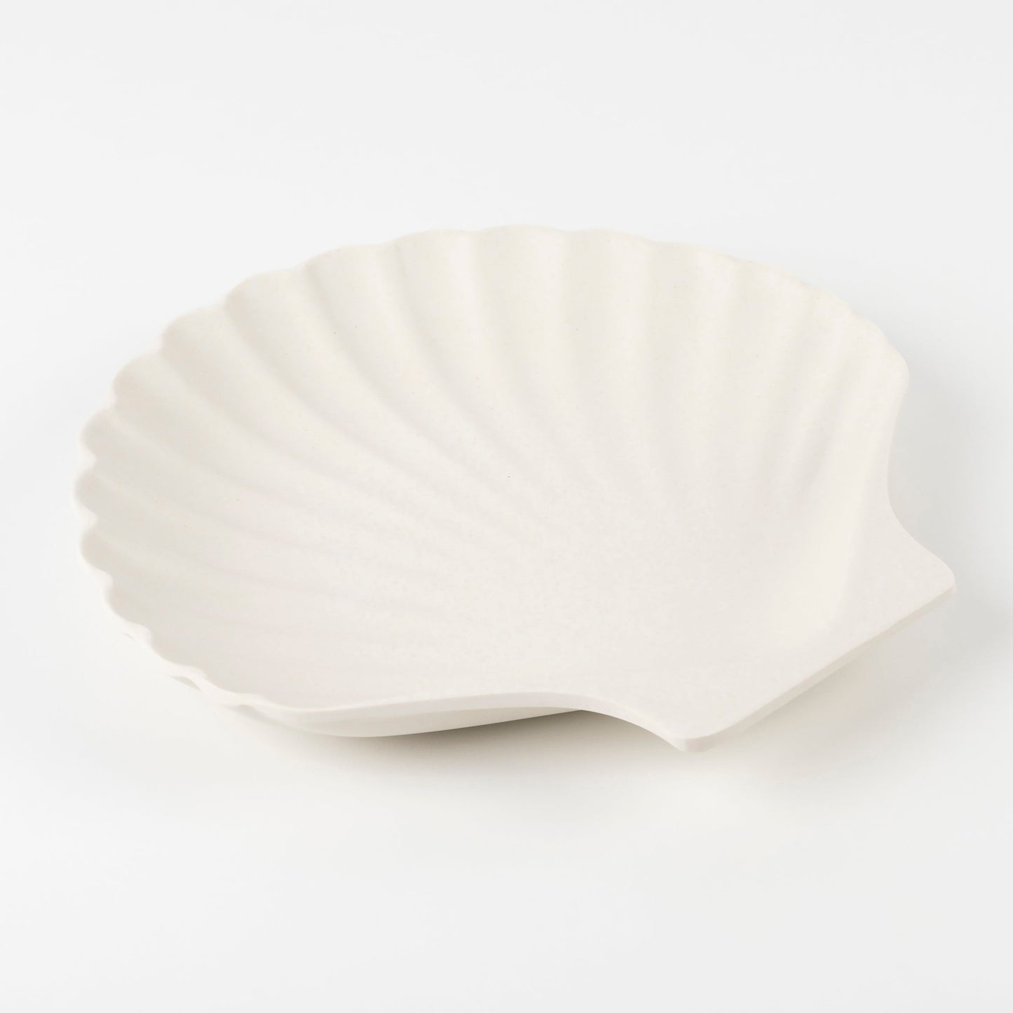 Bamboo Natural Shell Plates, Set of 6
