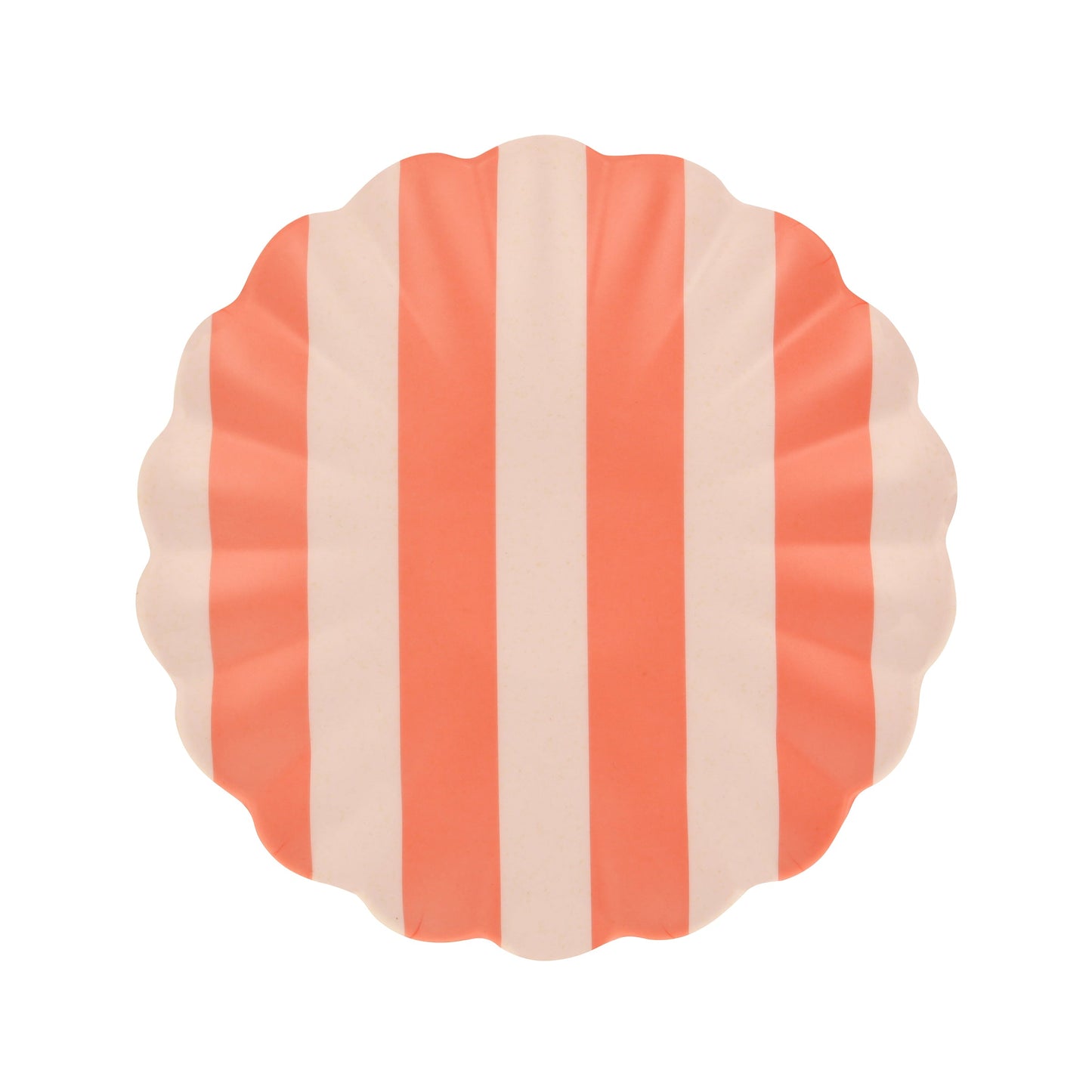 Stripey Assorted Bamboo Small Plates, Set of 6