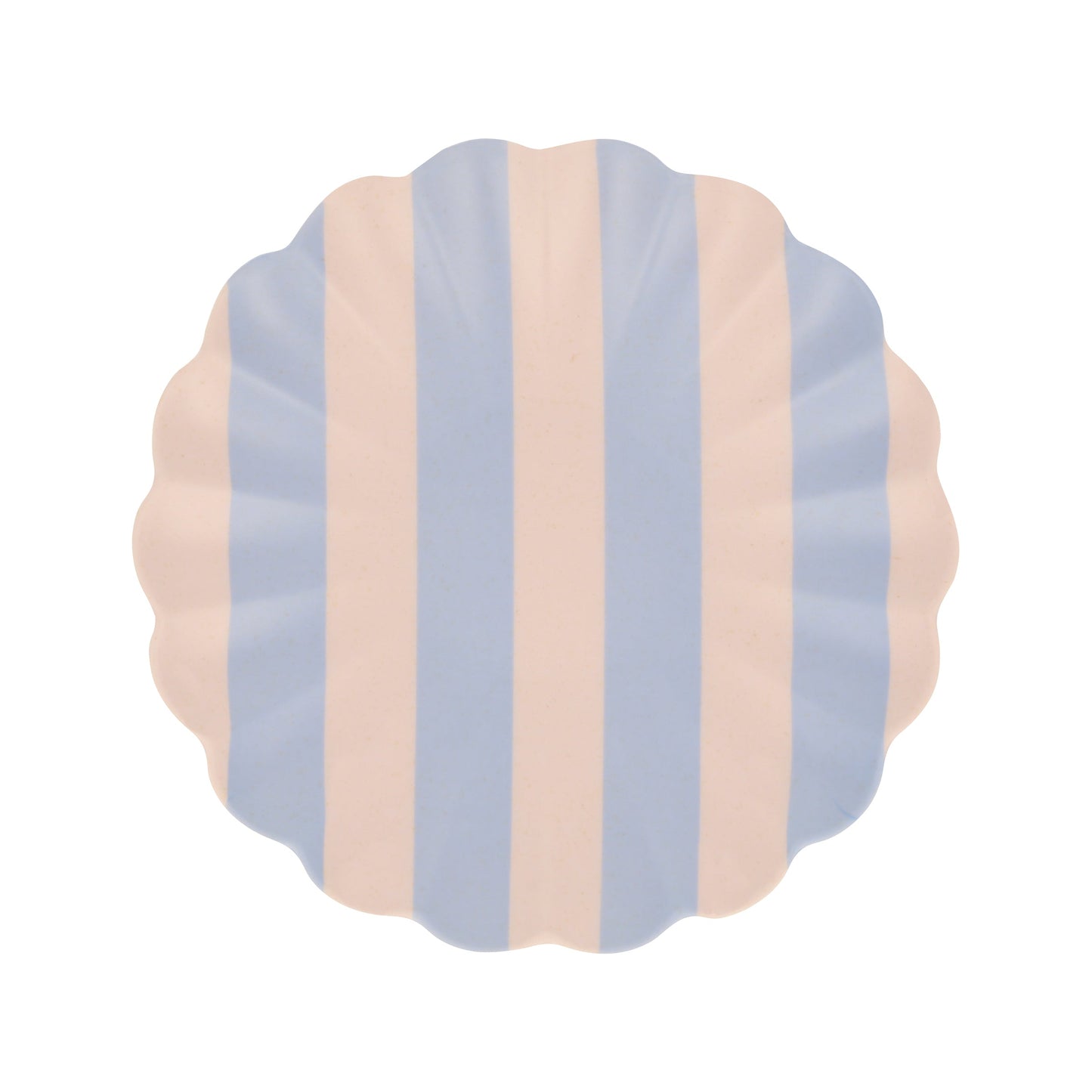 Stripey Assorted Bamboo Small Plates, Set of 6