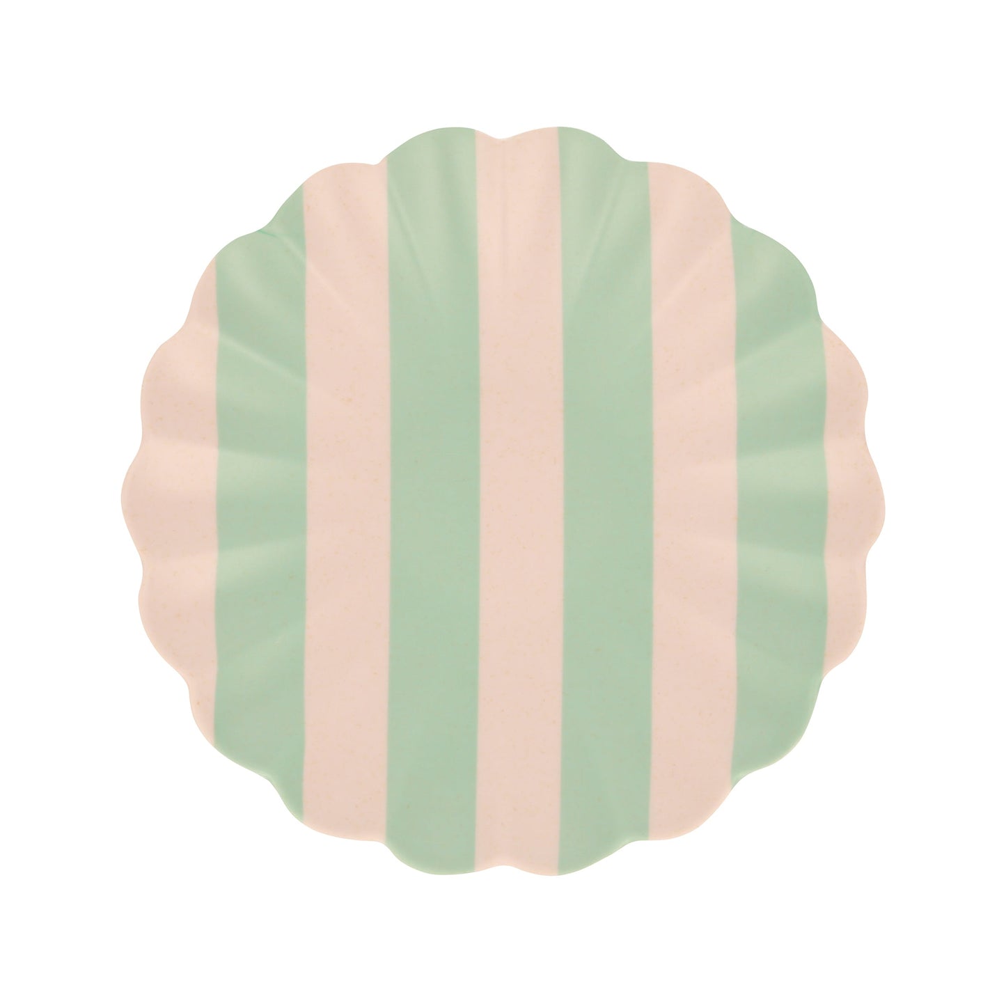 Stripey Assorted Bamboo Small Plates, Set of 6