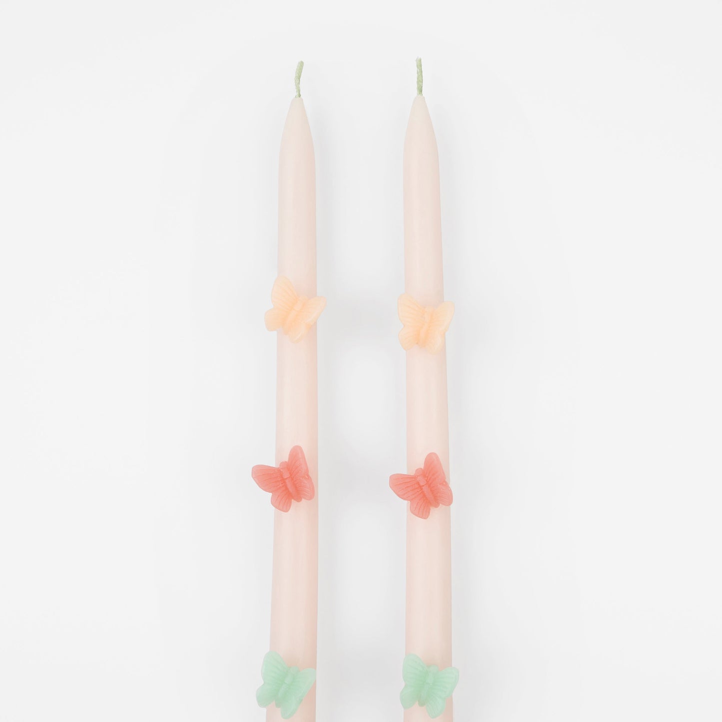 Butterfly Taper Candles, Set of 2