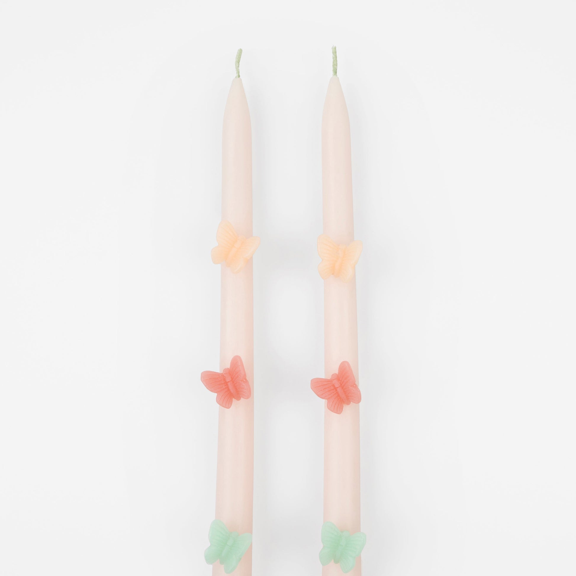 Butterfly Taper Candles, Set of 2