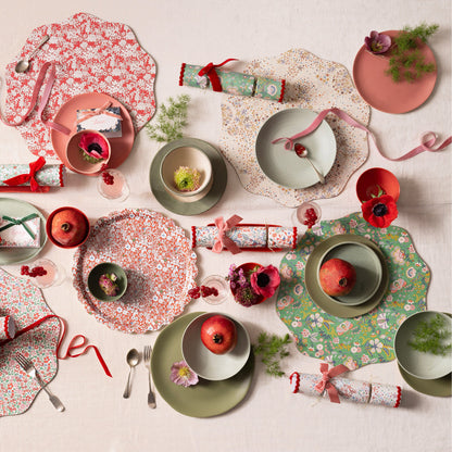 Meri Meri x Liberty Red June's Meadow Small Tray