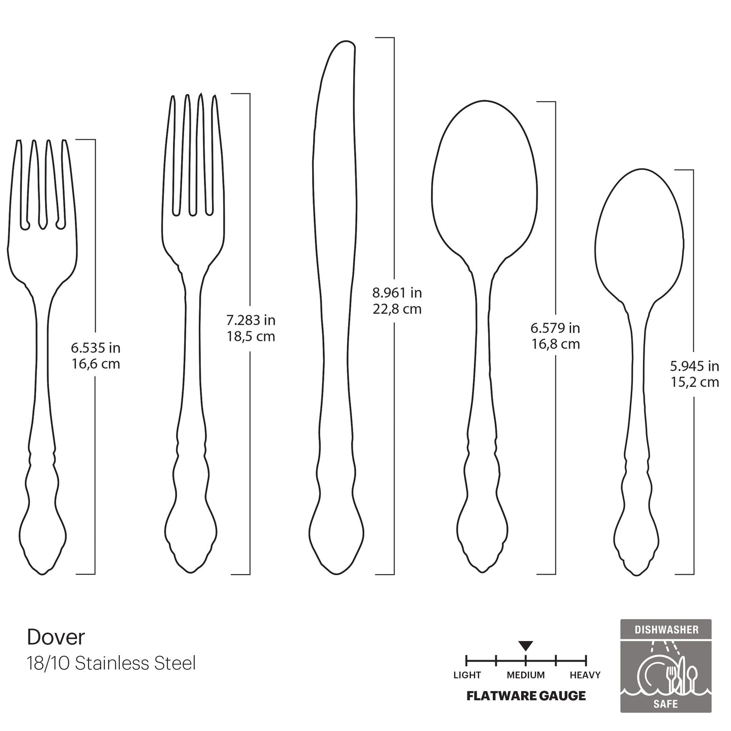 Dover 20-Piece Flatware Set