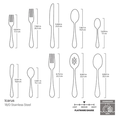 Icarus 45-Piece Flatware Set