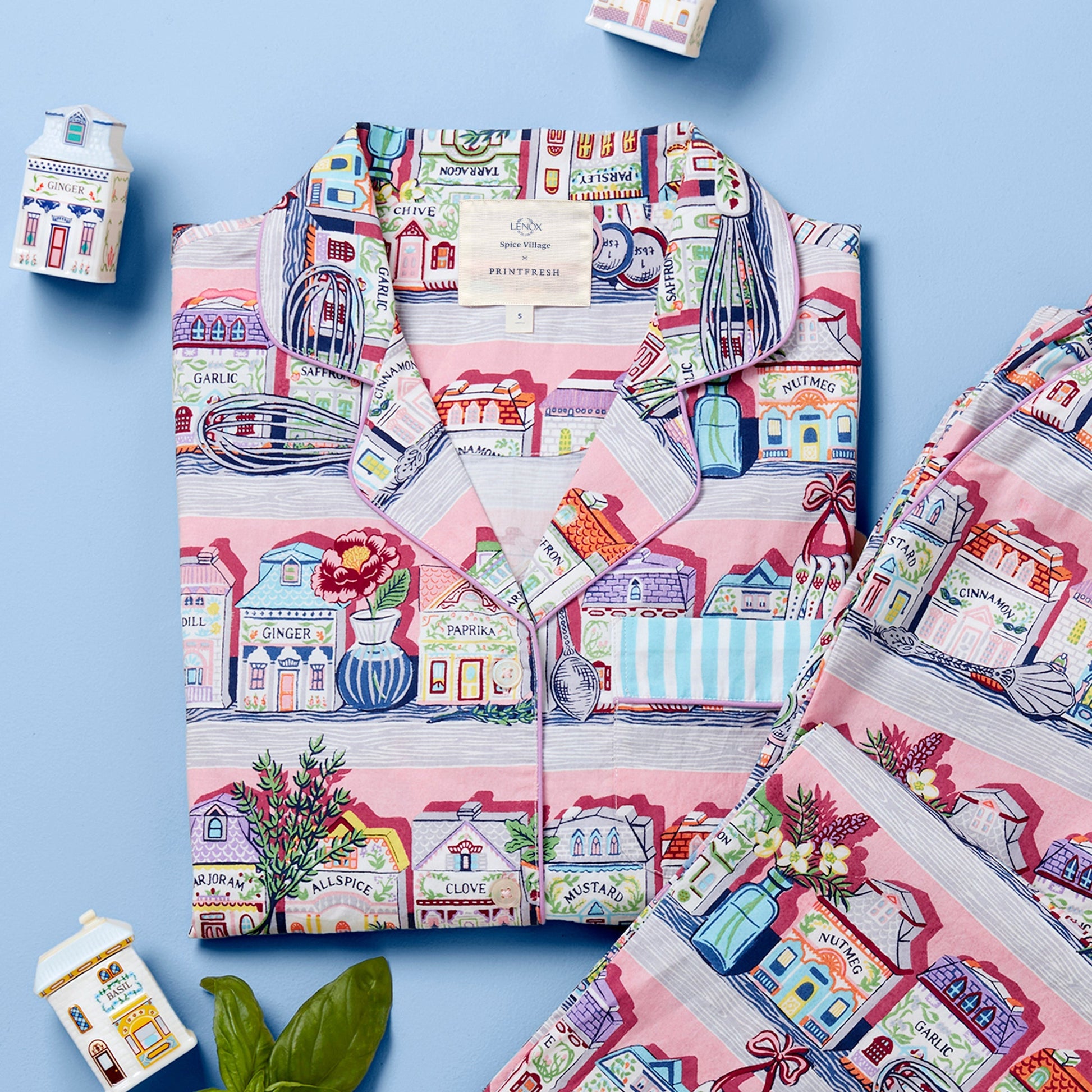 Spice Village - Long Set - Kitchen Pink - Xs