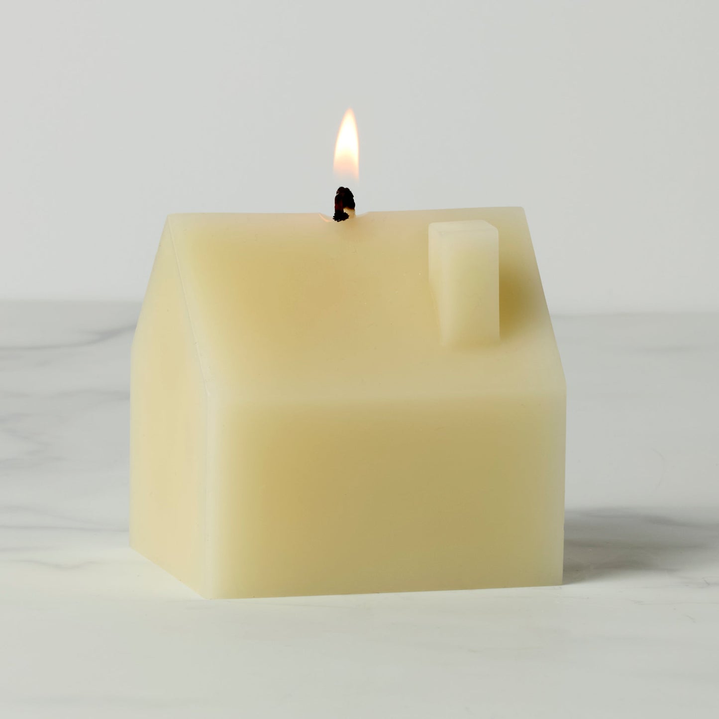 Iconic Cream Large House Candle