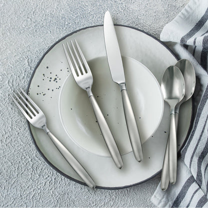 Tidal Frosted 30-Piece Flatware Set