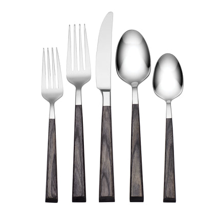 Coronado Charcoal 5-Piece Place Setting