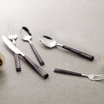 Coronado Charcoal 5-Piece Place Setting