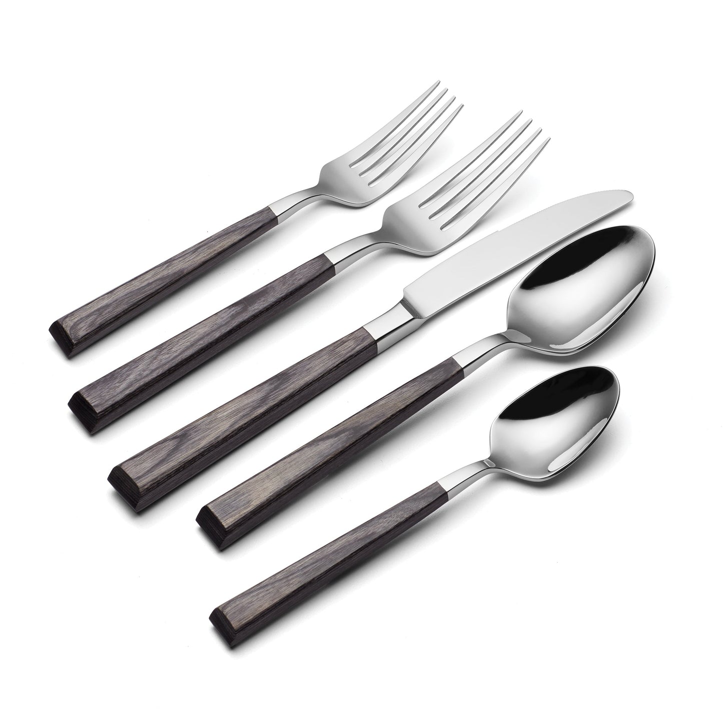 Coronado Charcoal 5-Piece Place Setting