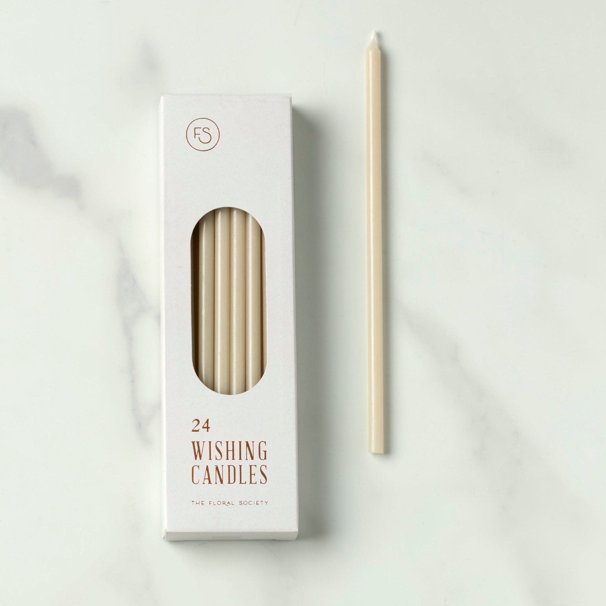 Wishing Parchment Candles, Set of 24