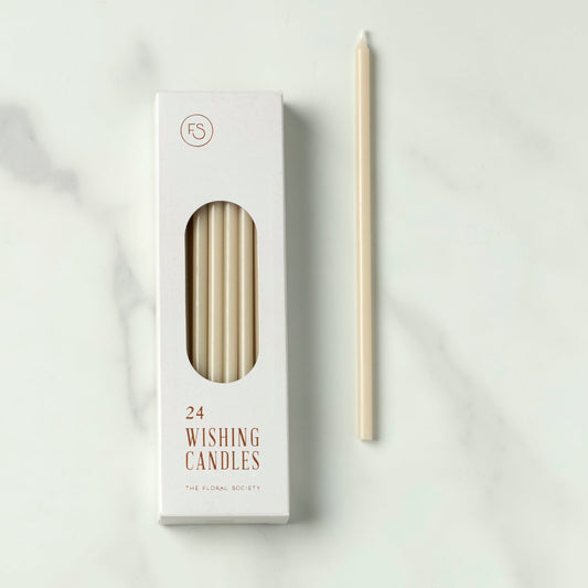 Wishing Parchment Candles, Set of 24