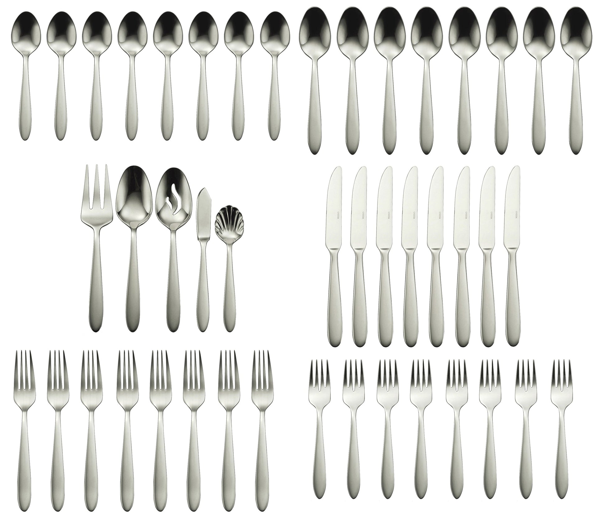 Mooncrest 45-Piece Flatware Set