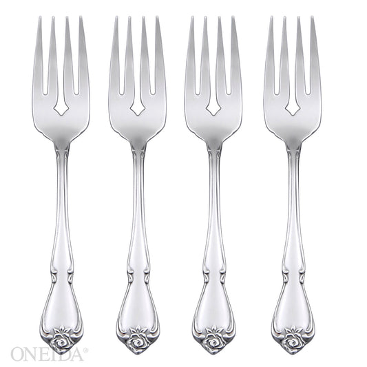 True Rose Salad Forks, Set of 4