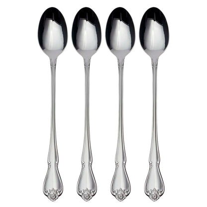 True Rose Tall Drink Spoons, Set of 4