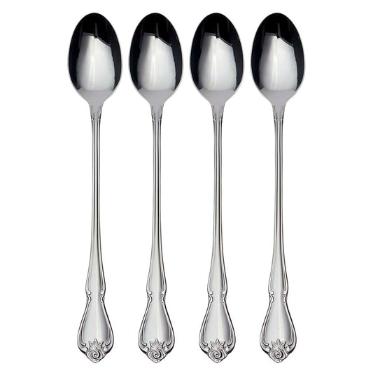 True Rose Tall Drink Spoons, Set of 4