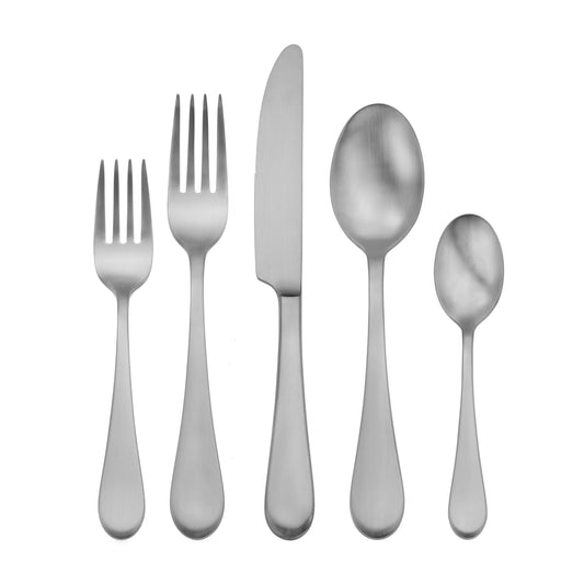 Icarus Satin 45-Piece Flatware Set