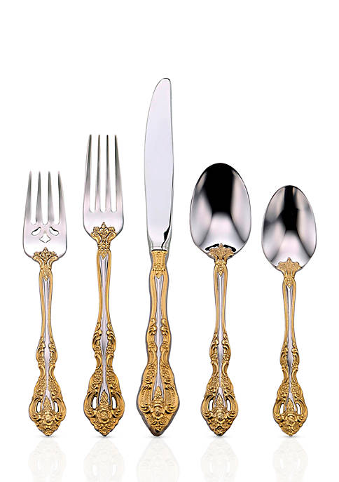 Golden Michelangelo 5-Piece Place Setting