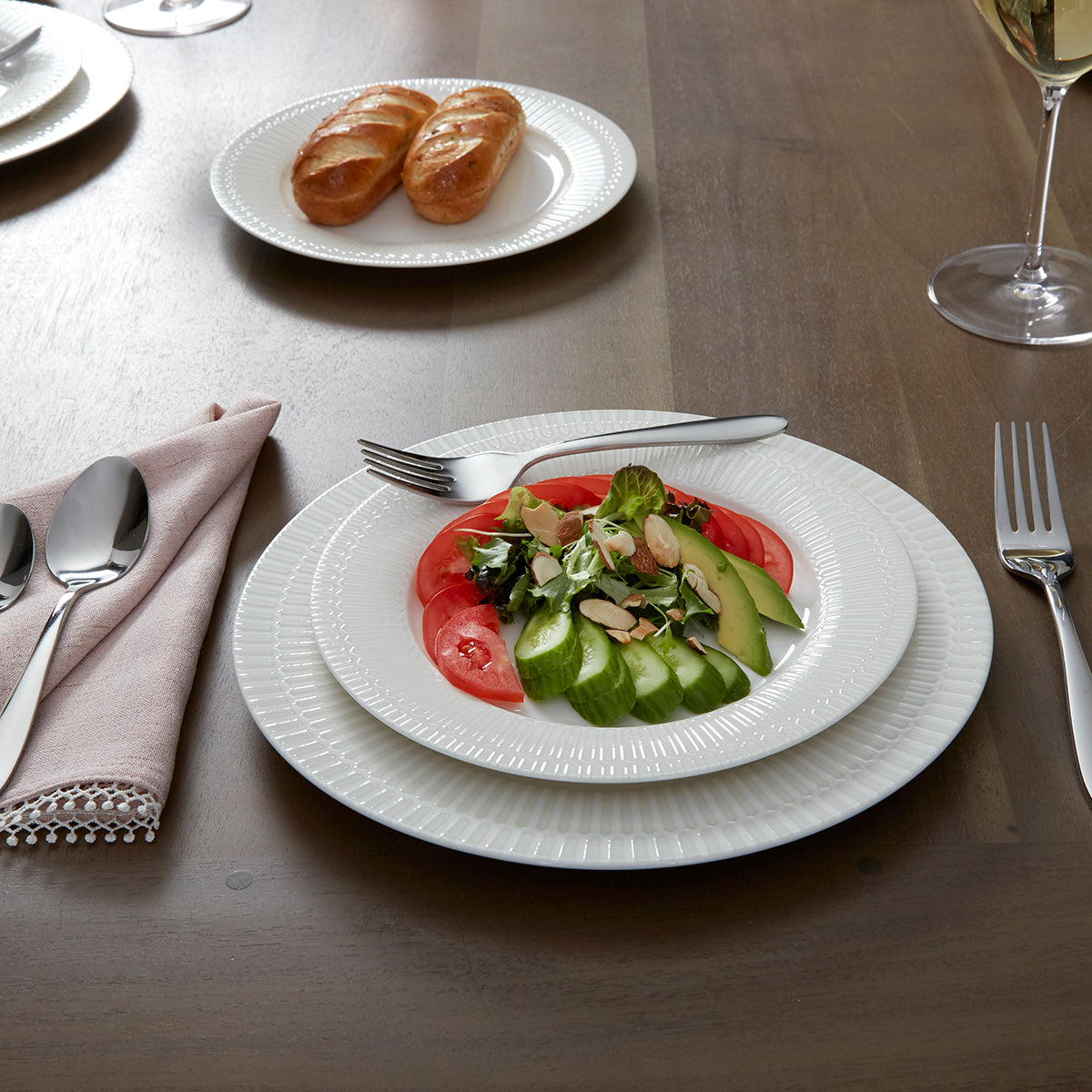 Mooncrest 45-Piece Flatware Set