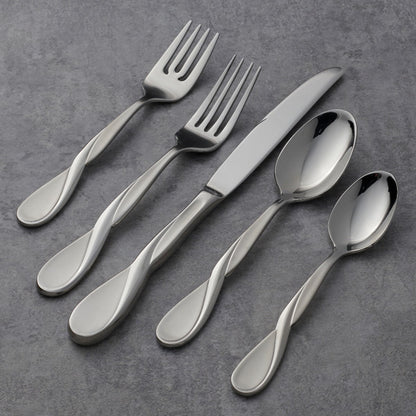 Aquarius Satin 5-Piece Place Setting