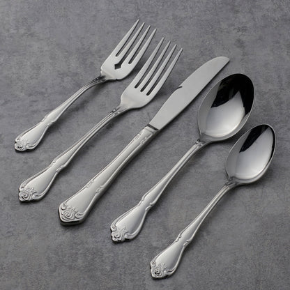 True Rose 20-Piece Flatware Set